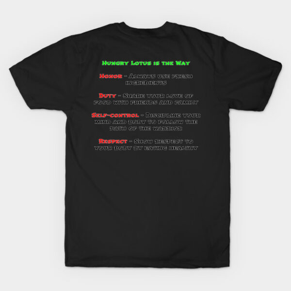 Lotus Samurai T-Shirt - Image 2